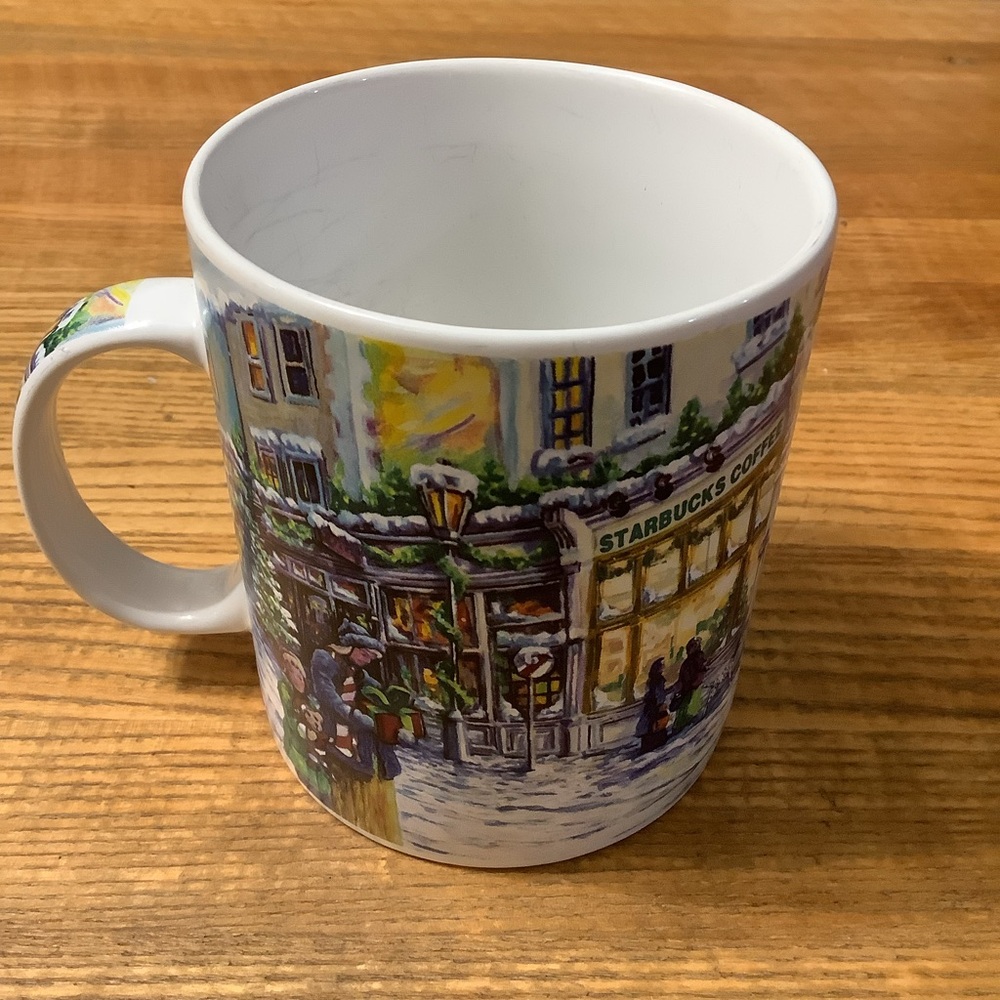 Starbucks Coffee 2001 Barista 2026 Victorian Storefront Collectible Mug Limited